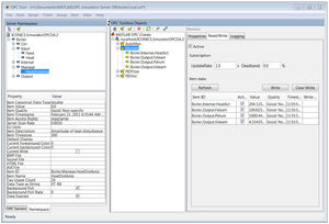 Software / OPC Server Anschluss 1