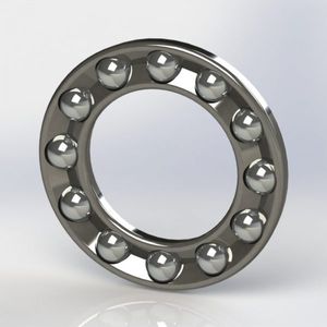 Axial-Kugellager / Stahl