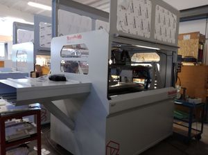 Schneidmaschine für Schaum / für PVC / Guillotine / Profil