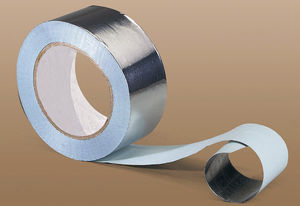 doppelseitiges Klebeband / Aluminium / für Industrieanwendungen / isolierend