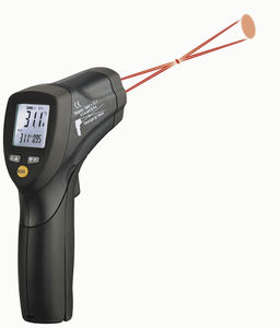 Infrarot-Thermometer / mit LCD-Display / Handgerät / Doppellaser