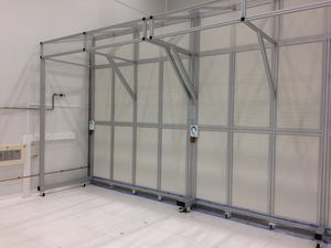 Kabine / horizontaler Laminar-Flow 1