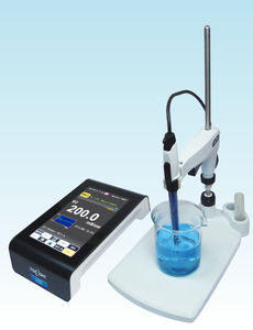 tragbares Leitfähigkeitsmessgerät / mit LCD-Display / Labor