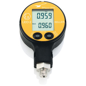 Digitales Manometer - LEO 2 - KELLER Pressure - Gewinde / elektronisch /  eigensicher