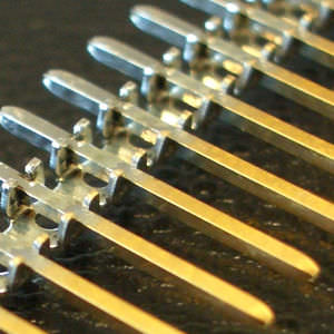 Metallisierungsanlage für Steckverbinder
