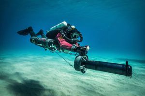 wasserdichter Tauchanzug für berufliche Nutzung