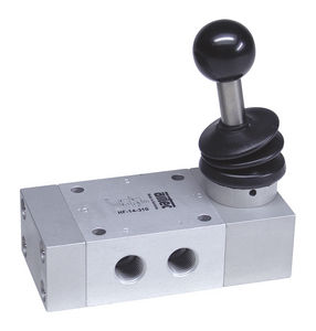 Pneumatik-Wegeventil / Schieber / mit manueller Bedienung / 3-Wege / 5/2-Wege