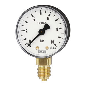 Manometer mit Zifferblatt-Anzeige