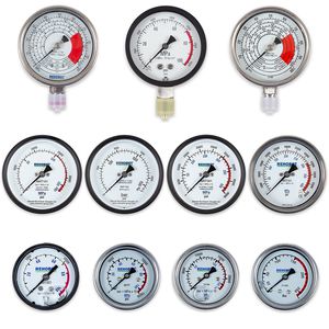 Doppelskala-Manometer