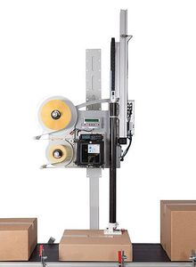 Druck- und Etikettiermaschine / Thermotransfer / mehrfarbig / für Karton / automatisch