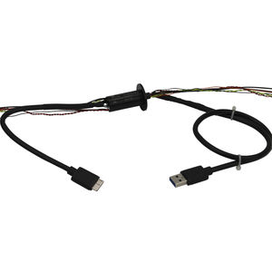 USB-Schleifring / Kapsel / Aluminium / mit Goldkontakten