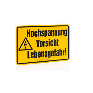 Elektrogefahr-Sicherheitszeichen 1