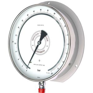 Manometer mit Zifferblatt-Anzeige