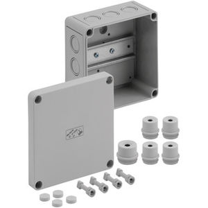 Gehäuse für Wandmontage / modular / Polystyrol / mit Schraubendeckel
