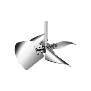 3-Blatt-Rührpropeller Aus Edelstahl 304 – Ø 80 Mm, Effizientes Mischen Für Labor, Chemie & Industrie