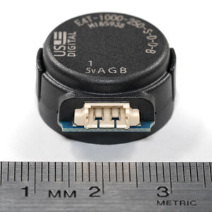 Miniatur-Drehgeber / inkremental / optisch / wellenmontiert