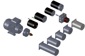 Hydraulikaggregat mit Elektromotor 1