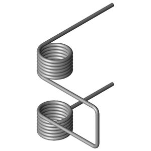 Doppelschenkelfeder 1