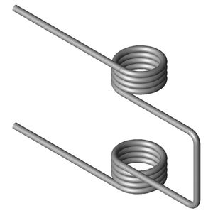 Doppelschenkelfeder 1