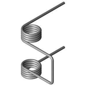 Doppelschenkelfeder 1