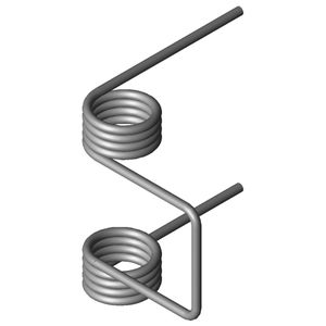 Doppelschenkelfeder 1