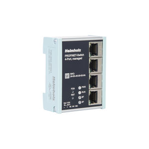 Ethernet-Switch / managed / 4 Ports / PROFINET / DIN-Schienen