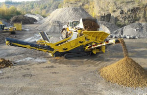 mobile Siebmaschine