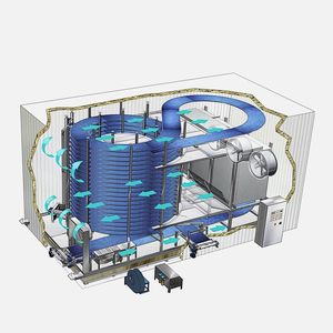 Spiral-Gefrierschrank