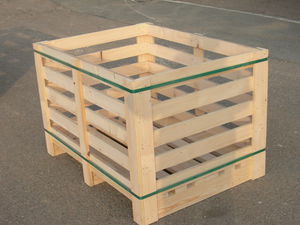 Holzpalettenbox