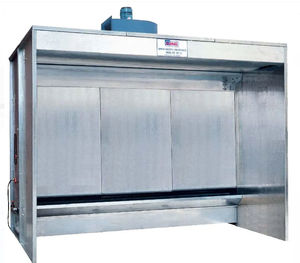offene Lackierkabine 1