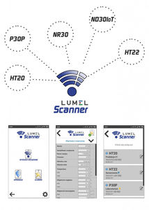 Datenregistriergeräte Mobile App