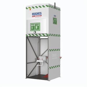 bodenstehende Sicherheitsdusche