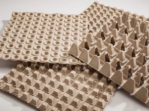 Schutzverpackung aus geformtem Zellstoff