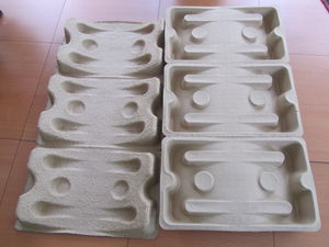 Auflagesattel aus geformtem Zellstoff