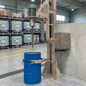Halterung für Rührwerk