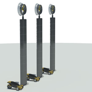 Windkraftanlage mit Solarmodul