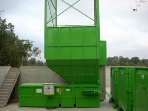Abfallbehandlungsanlage für Mischabfall