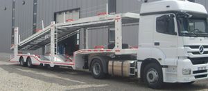 Sattelauflieger für Fahrzeuge