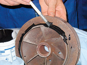 Epoxid-Klebstoff / für Metall / Zweikomponenten / UV-Polymerisierung