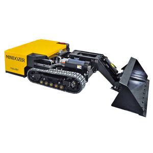 Bulldozer auf Raupen