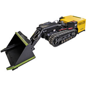 Bulldozer auf Raupen