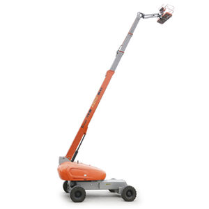Teleskopbühne mit Eigenantrieb / für schwierige Gelände / Diesel / mit Gelenkausleger