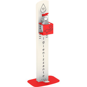 Spendesäule für hydroalkoholisches Gel