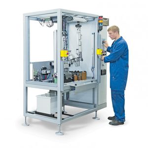 Schweißmaschine nach Punkten / Ultraschall / robotisiert / kompakt