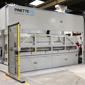 Kunststofffolien-Thermoformmaschine 1