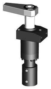 hydraulisches Spannmittel / schwenkbar / Einschraub / mit Anschlag