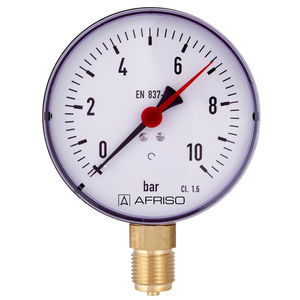 Manometer mit Zifferblatt-Anzeige