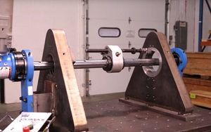 Mobiles Bohrwerk / für Oberflächenbehandlung