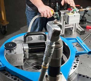 pneumatische Flanschdrehmaschine