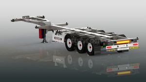 Plattform-Sattelauflieger 1